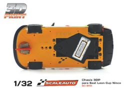 Chasis 3DP para Seat Leon Cup Ninco