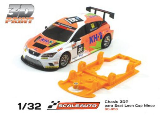 Chasis 3DP para Seat Leon Cup Ninco