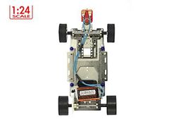 Chasis completo R4 acero escala 1/24