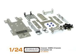 Chasis metálico en kit 1:24 clasicos LWB