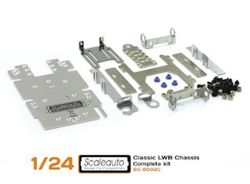 Chasis metálico en kit 1:24 clasicos LWB
