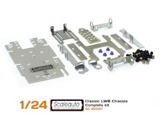 Chasis metálico en kit 1:24 clasicos LWB