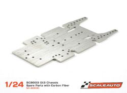 Chasis metálico en kit 1:24 GT3 carbono