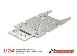 Chasis metálico en kit 1:24 GT3 carbono