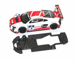 Chasis plastico 3D SCX Audi R8 LMS