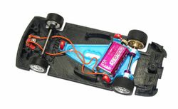 Chasis plastico 3D SCX Mercedes DTM
