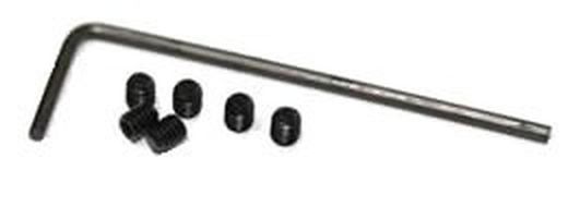 Cjto. 6 espárragos allen M2.5 + llave