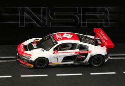 Coche Audi R8 LMS Spa 2014 dorsal nº1