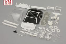Coche BMW Z4 GT3 1/24 en kit blanco