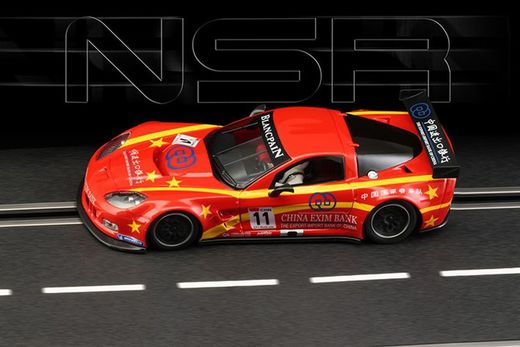 Coche Corvette C6R Exim Bank Team China