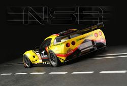 Coche Corvette C6R LMS Larbre Competition