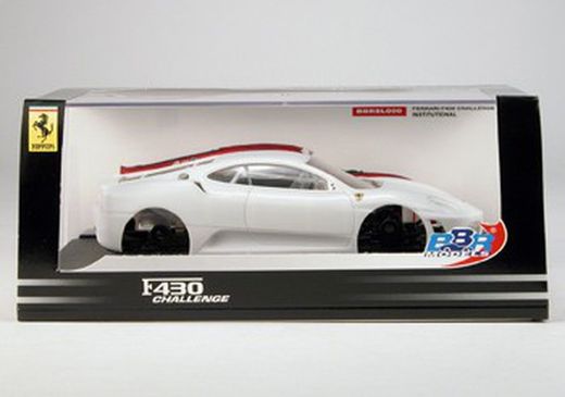 Coche Ferrari F430 kit blanco