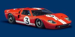 Coche Ford GT40 dorsal 3 Le Mans 1966