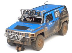 Coche Hummer H3 efecto barro
