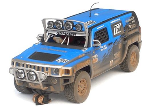 Coche Hummer H3 efecto barro