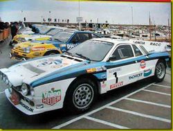 Coche Lancia 037 Servia