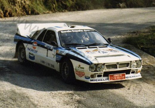 Coche Lancia 037 Servia