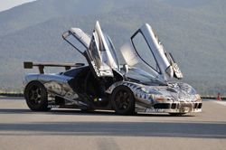 Coche Mclaren F1 GTR -Artcar- Vintage