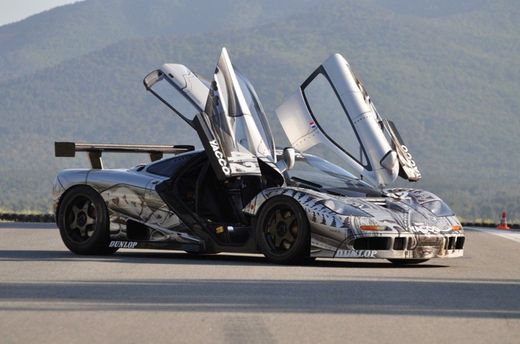 Coche Mclaren F1 GTR -Artcar- Vintage