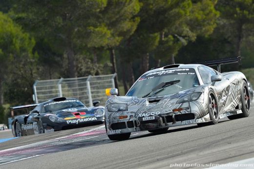 Coche Mclaren F1 GTR -Artcar- Vintage