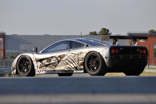 Coche Mclaren F1 GTR -Artcar- Vintage