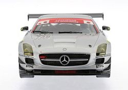 Coche Mercedes SLS GT 24h. Nurburgring