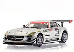 Coche Mercedes SLS GT 24h. Nurburgring