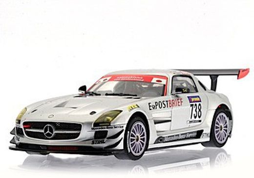 Coche Mercedes SLS GT 24h. Nurburgring