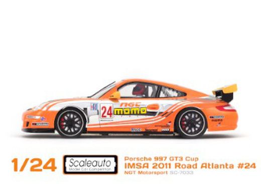 Coche Porsche 911 GT3 IMSA 1:24