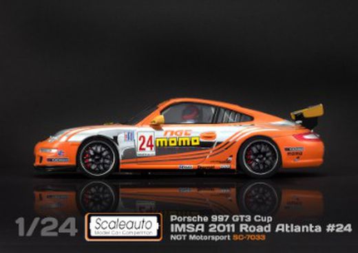 Coche Porsche 911 GT3 IMSA 1:24