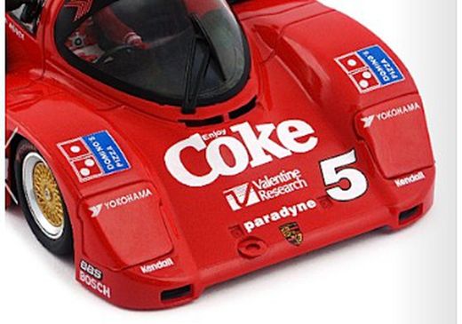 Coche Porsche 962 IMSA 5 Daytona  3 Hours1986