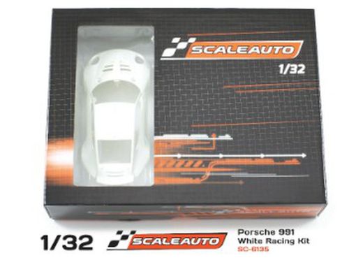 Coche Porsche 991 GT3 1:32 en kit blanco