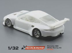 Coche Porsche 991 GT3 1:32 en kit blanco