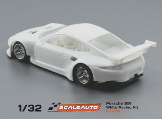Coche Porsche 991 GT3 1:32 en kit blanco