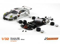 Coche Porsche 991 Racing Plata