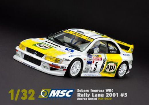 Coche Subaru impreza api rally lana 2001 5 an
