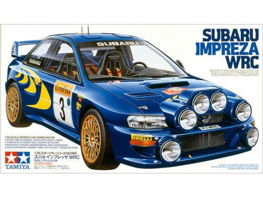 Coche Subaru WRC 1998 Montecarlo 1/24
