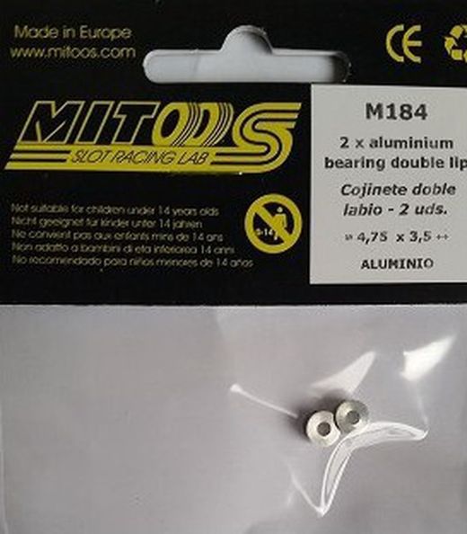 Cojinete de doble labio aluminio