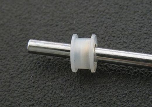 Cojinete mixto nylon-bronce p/eje 3/32