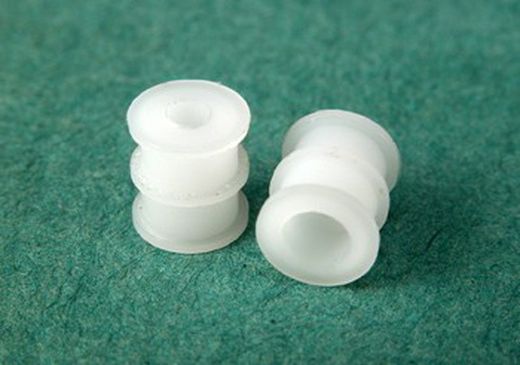 Cojinete nylon 5x3/32 triple pestaña