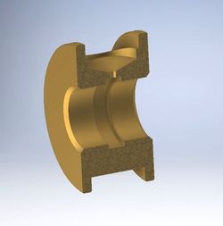 Cojinete Universal Hiper-Lub eje 2.38 mm.