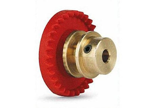 Corona 30 dientes p/motor en linea bronce