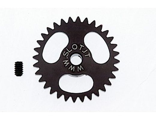 Corona 32d. motor transversal 18mm. Aluminio