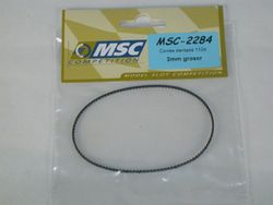Correa dentada 112 d 1.8mm grosor.