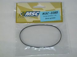 Correa dentada 114 d 1.8mm grosor.