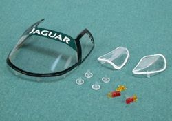 Despiece Jaguar XJR9 (Cristales y Cúpula)