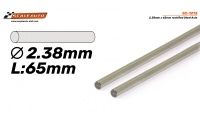 Eje acero pro 3/32 x 65 mm