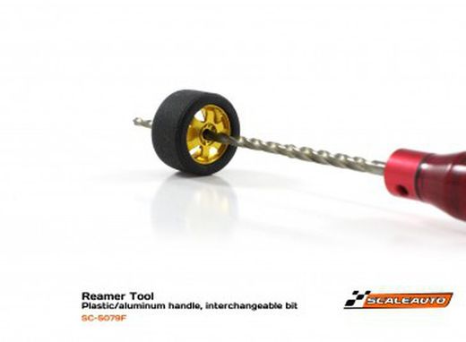 Escariador Pro Aluminio Rojo para 3, 3/32 y 2mm