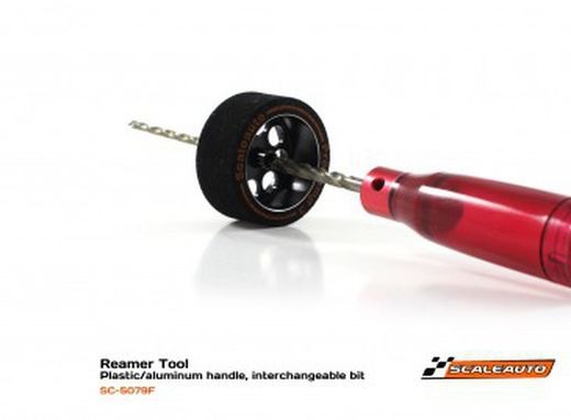 Escariador Pro Aluminio Rojo para 3, 3/32 y 2mm