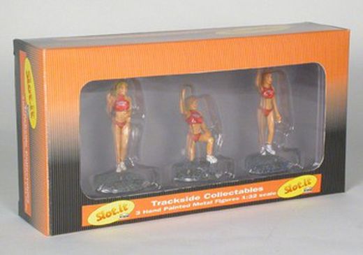 Figurita plomo "Hawaian Tropic Pit Babe